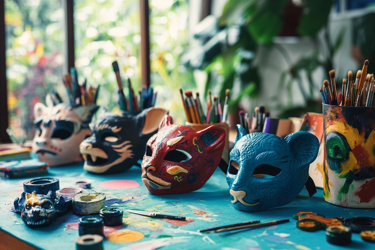 Les meilleurs masques d'animaux à imprimer pour une fête réussie