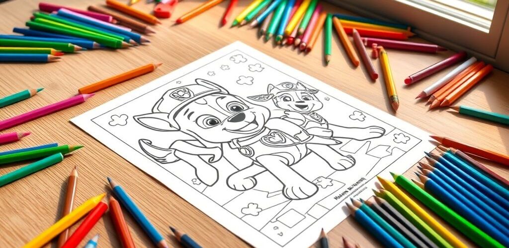 Des dessins Pat Patrouille en couleur à imprimer pour stimuler l’imagination des petits