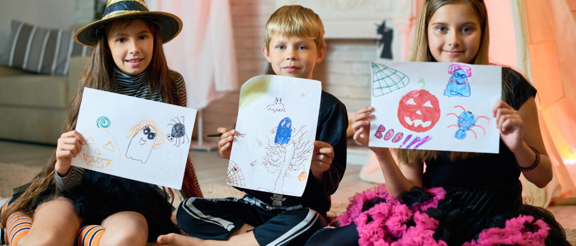Coloriage Halloween à imprimer en PDF gratuit : une activité parfaite pour les soirées famille