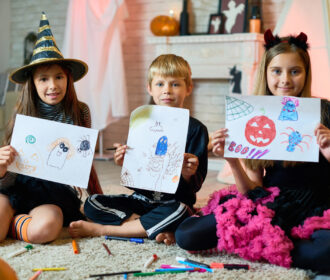 Coloriage Halloween à imprimer en PDF gratuit : une activité parfaite pour les soirées famille