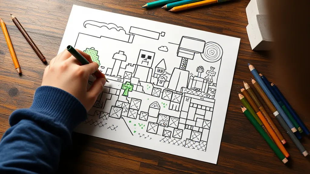 coloriages Minecraft
