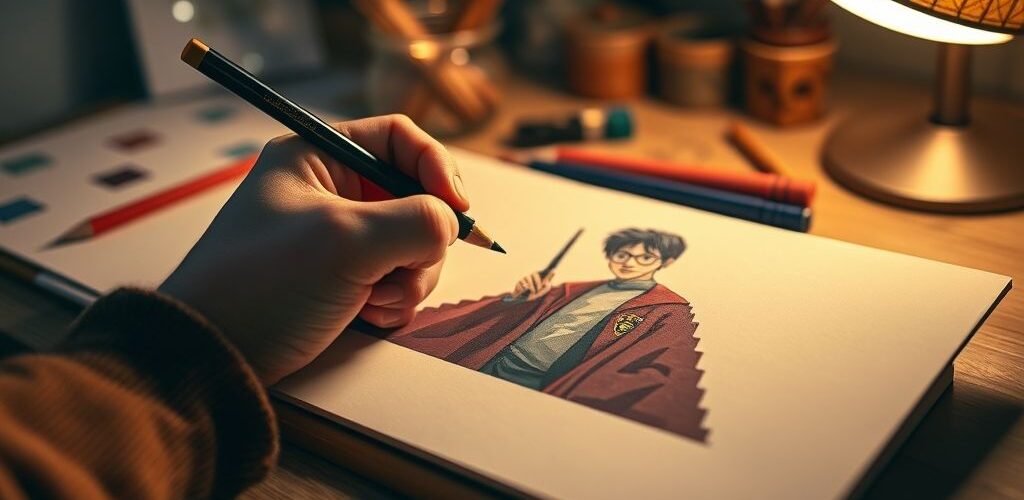 Comment créer un Difficile pixel art Harry Potter en seulement quelques étapes ?