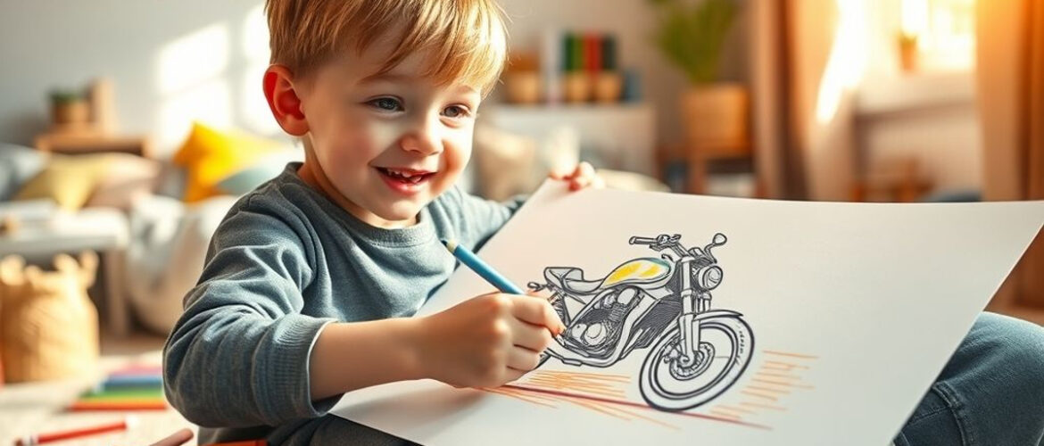 Coloriage des motos : comment choisir les meilleures images à colorier