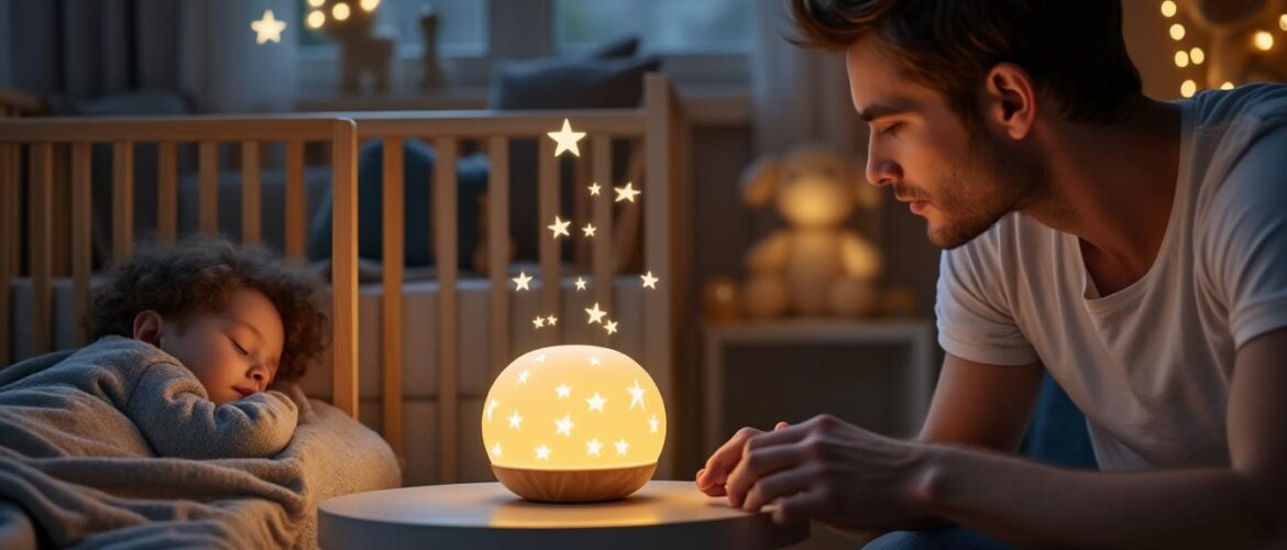 5 raisons de choisir une veilleuse bébé avec projecteur d’étoiles pour apaiser
