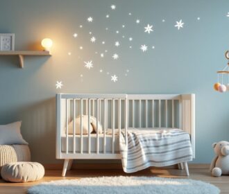 Comment la veilleuse bébé avec projection plafond Aubert transforme l’heure du coucher