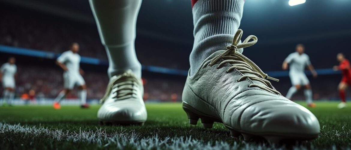 L’histoire des crampons de foot et ses liens avec les grandes légendes du sport