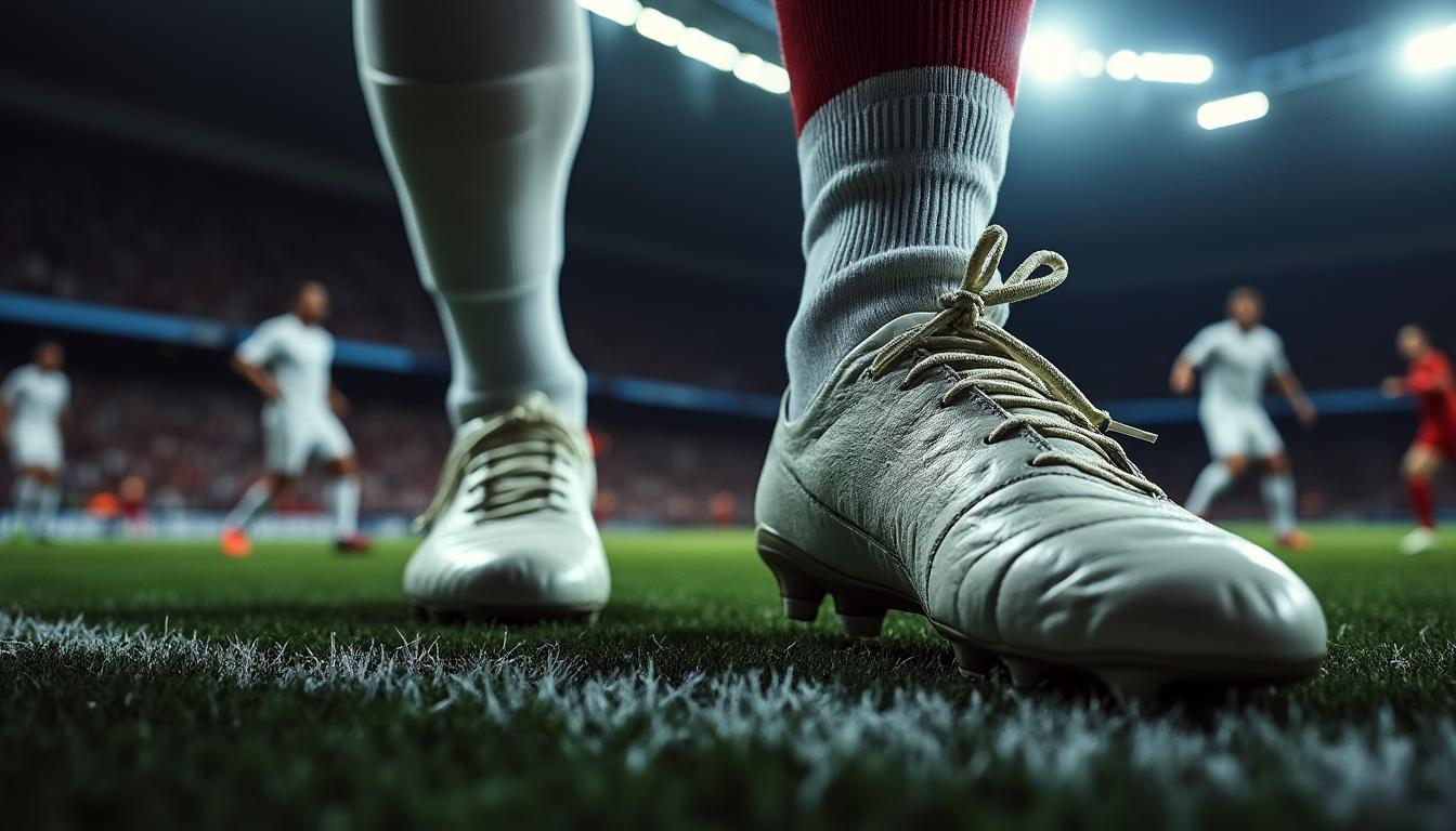 découvrez l'évolution fascinante des crampons de football et leurs connexions avec les légendes du sport. plongez dans l'histoire de ces équipements emblématiques et explorez comment ils ont influencé le jeu et les carrières des plus grands joueurs.