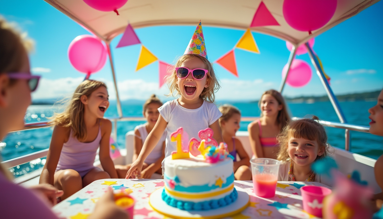 organisez une fête inoubliable pour enfants sur un bateau en location grâce à nos conseils : animations, sécurité, idées déco et astuces pour créer une ambiance magique sur l'eau !