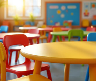 Les tables colorées pour enfants : un atout pour l’apprentissage et le jeu