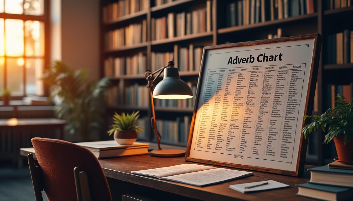 découvrez comment le tableau des adverbes peut faciliter l’apprentissage du français et aider les étudiants à mieux comprendre et utiliser les adverbes dans leurs phrases quotidiennes.