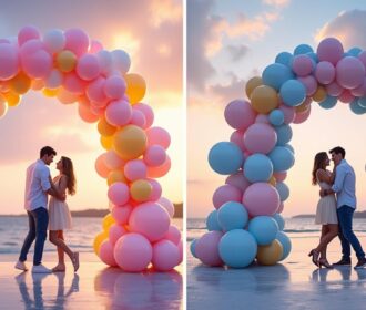 Les secrets d’une arche de ballons pastel qui fera sensation