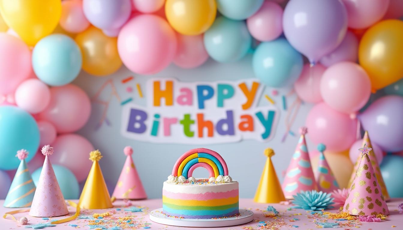 découvrez pourquoi une fête d’anniversaire à thème arc-en-ciel pastel est le choix idéal pour émerveiller les enfants : ambiance colorée, décoration douce et activités ludiques qui raviront petits et grands.