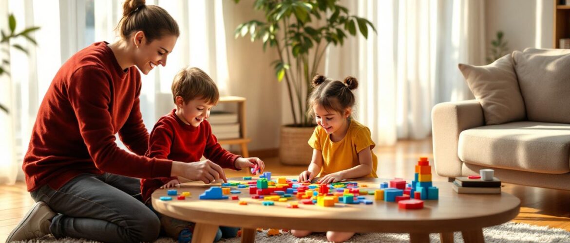 Créer des moments de complicité autour des puzzles 3D pour enfants