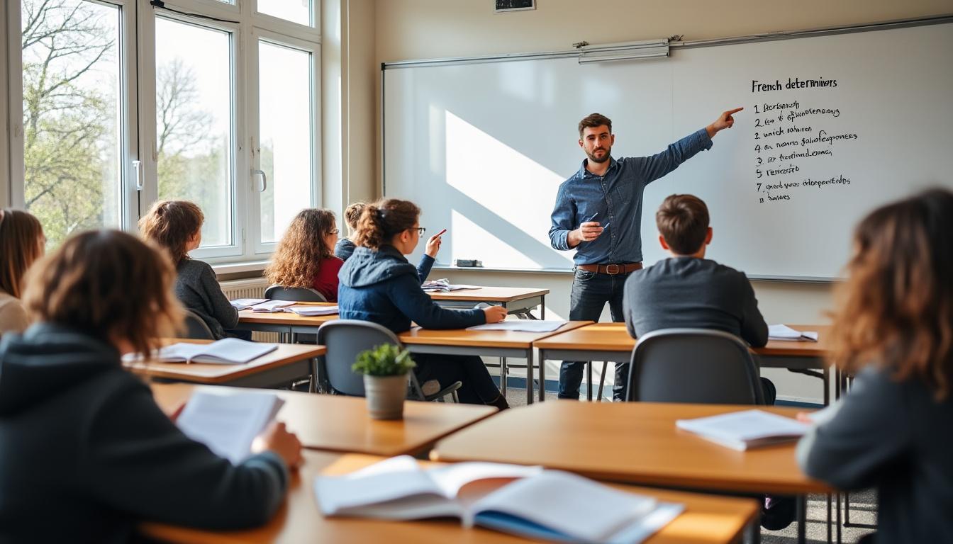 découvrez comment créer un tableau des déterminants pour faciliter la compréhension grammaticale et améliorer vos compétences en français.
