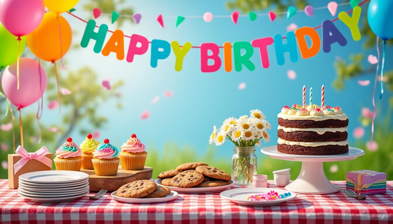 organisez des anniversaires d'enfants inoubliables avec nos recettes faciles de petits gâteaux rigolos faits maison, parfaits pour amuser et régaler les petits invités.