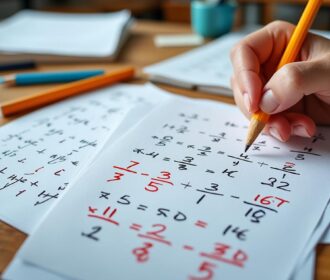 Exercices de simplification de fraction 5e avec correction pour faciliter l’apprentissage