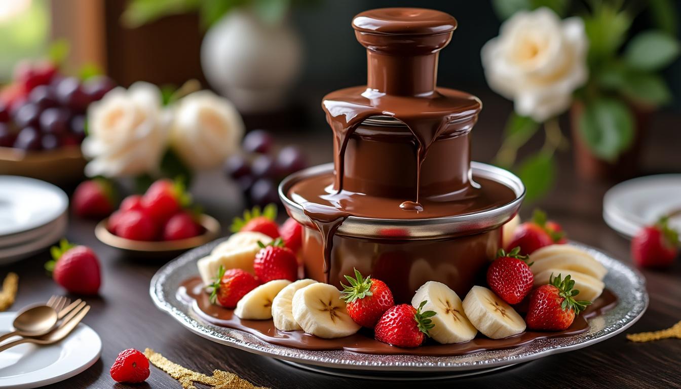 découvrez comment une fontaine de chocolat et des animations réussies peuvent transformer votre soirée en un moment convivial et gourmand inoubliable.