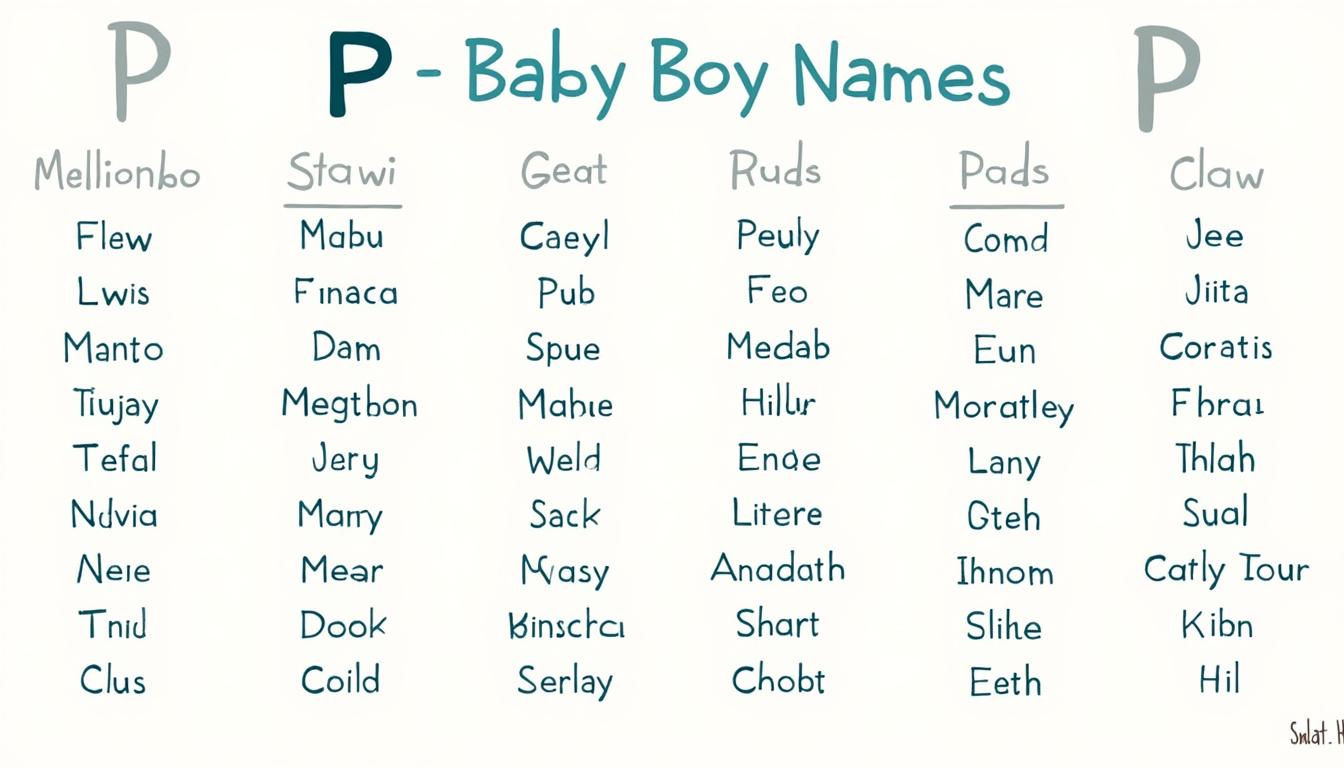découvrez une liste inspirante de prénoms de garçon commençant par la lettre p pour vous aider à trouver le prénom parfait.