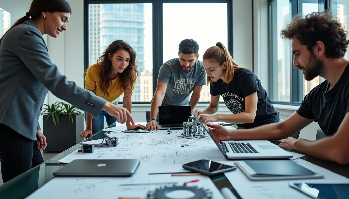 découvrez comment la diversité au sein des équipes créatives, semblable à un triangle aux côtés inégaux, enrichit l'innovation et stimule la collaboration.