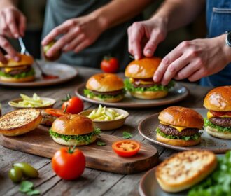 Transformez vos repas en moments festifs avec un atelier mini-burgers rigolos