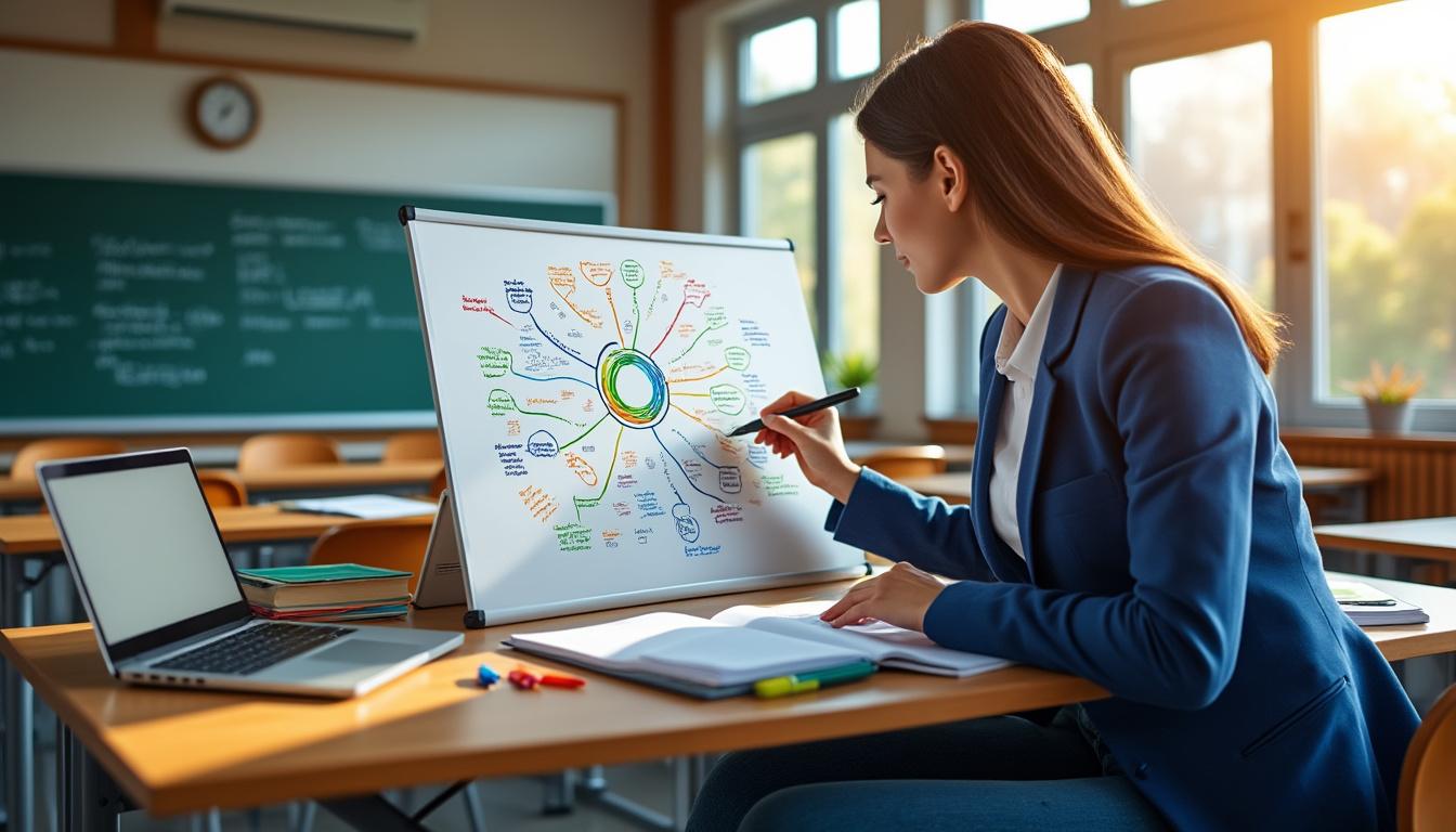 découvrez les avantages d'une carte mentale pour organiser efficacement vos phrases simples et complexes, facilitant la compréhension et la mémorisation.