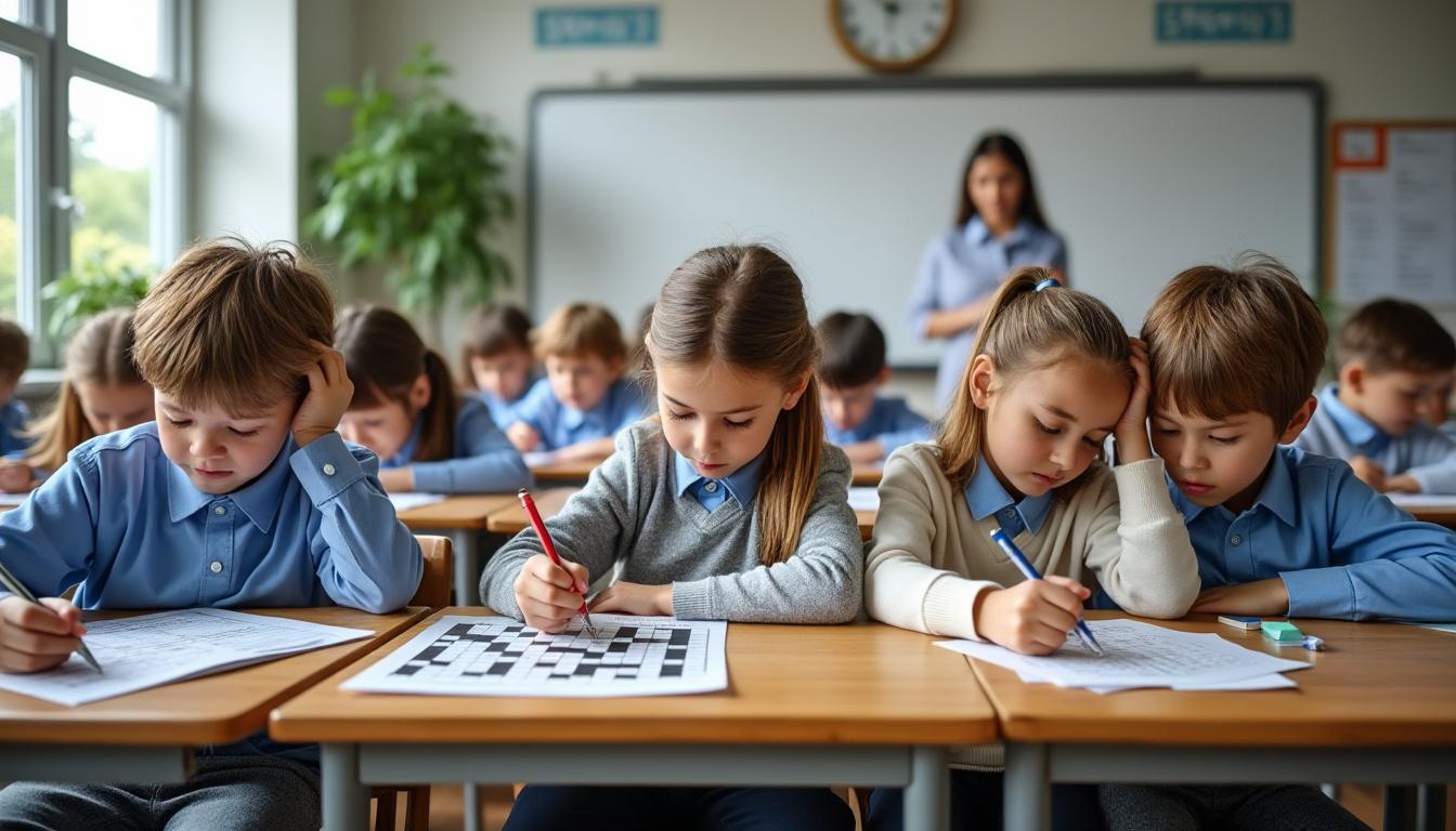 découvrez notre sélection des 10 meilleures ressources en ligne pour télécharger gratuitement des mots croisés en pdf adaptés à la grande section, parfaits pour apprendre en s'amusant.