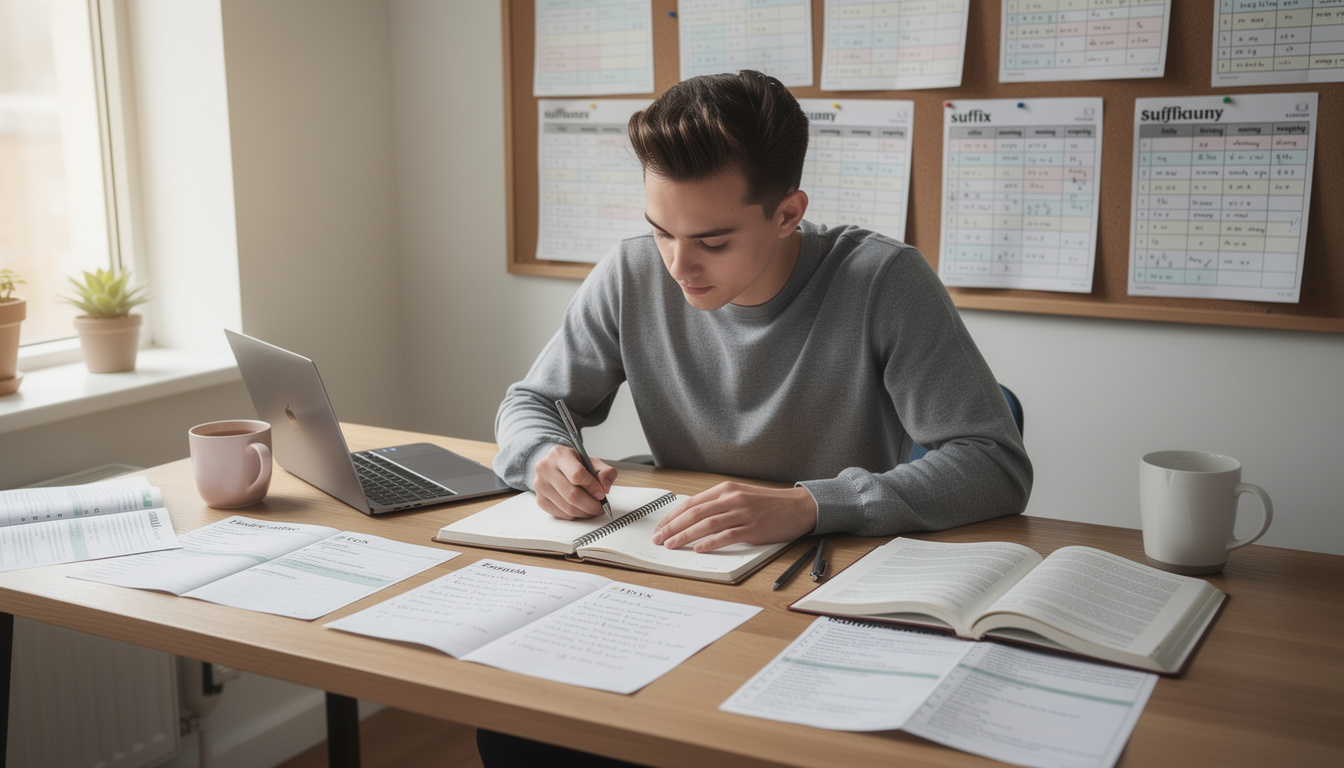 découvrez comment utiliser le tableau des suffixes en anglais pour enrichir votre vocabulaire et améliorer la qualité de votre écriture efficacement.