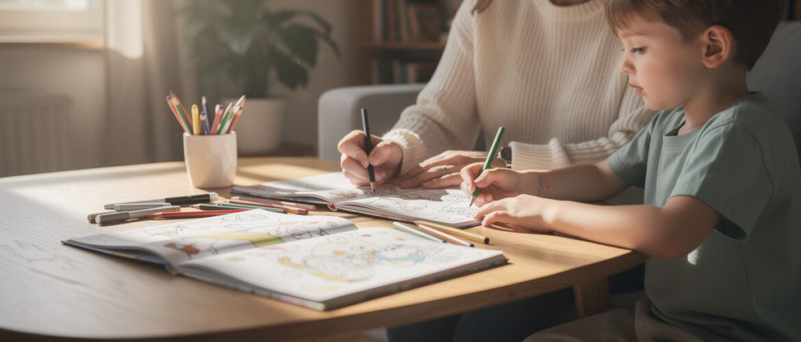 Le coloriage magique en anglais : un passe-temps enrichissant pour tous