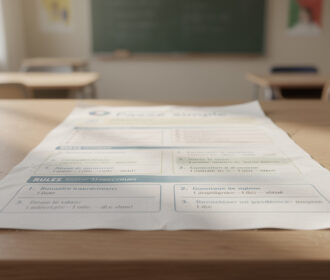 Les règles du passé simple : tableau synthétique pour les étudiants