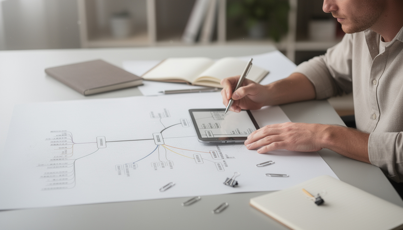 découvrez comment une carte mentale bien conçue peut améliorer votre compréhension et faciliter l'organisation de vos idées de manière claire et efficace.