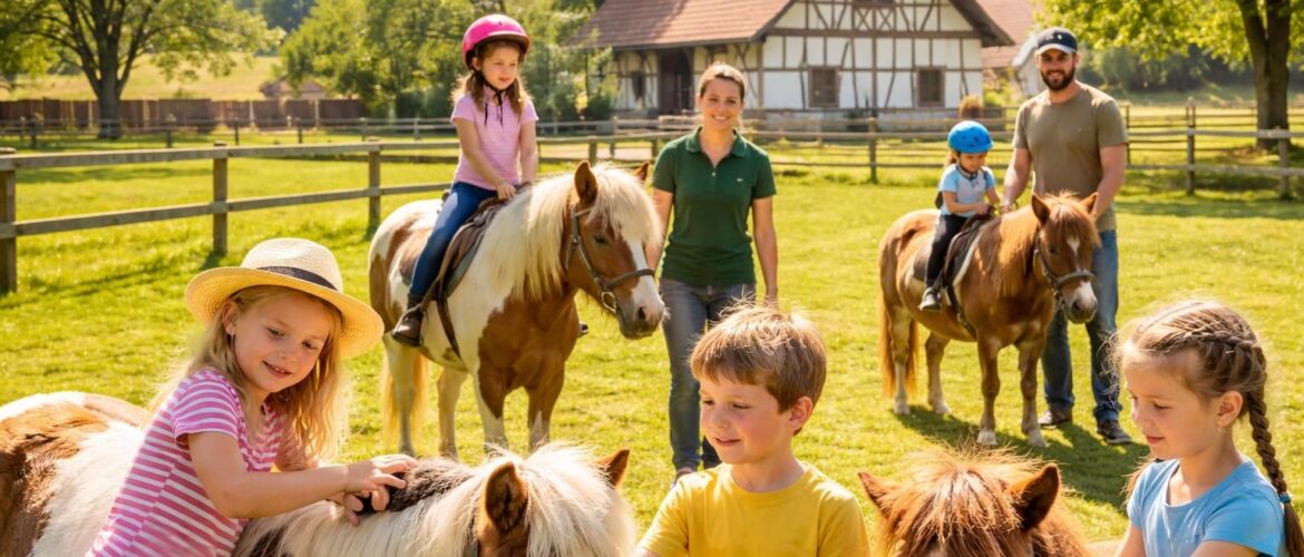 Découvrez le poney ranch à Herbsheim comme destination idéale pour vos enfants