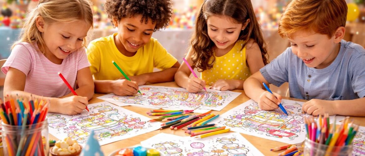 Découvrez les meilleurs coloriages d&rsquo;anniversaire pour égayer la fête