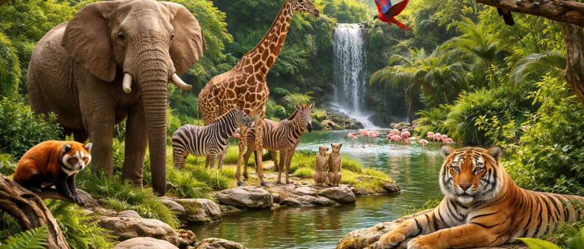 Découvrez les merveilles du zooparc de Cheptainville à travers ses animaux fascinants