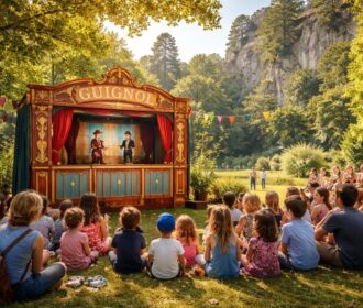 Découvrez l&rsquo;univers fascinant du Guignol aux Buttes Chaumont à Paris