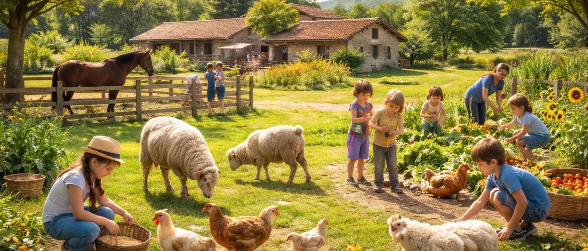 Une journée à la ferme pédagogique à Monteux : au cœur de la nature