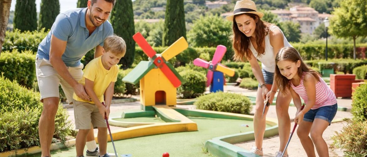 Comment passer une journée parfaite en famille grâce au mini golf à Béziers