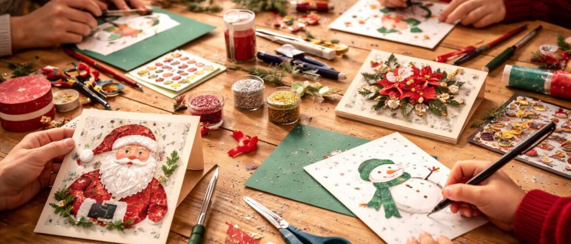 Comment personnaliser vos cartes de Noël faciles à faire fait main pour chaque membre de la famille