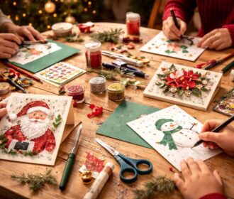 Comment personnaliser vos cartes de Noël faciles à faire fait main pour chaque membre de la famille