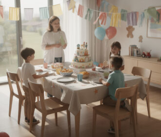 Inspiration pour une fête pour enfants bien organisée chez soi avec un thème original