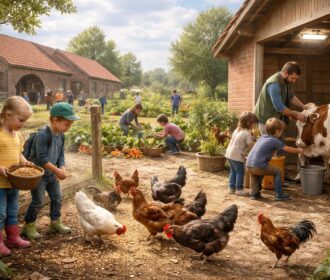 Les apprentissages uniques offerts par une ferme pédagogique à Lille