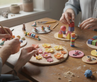 Top 5 des idées d&rsquo;activités pour un atelier pâte à modeler colorée chez soi