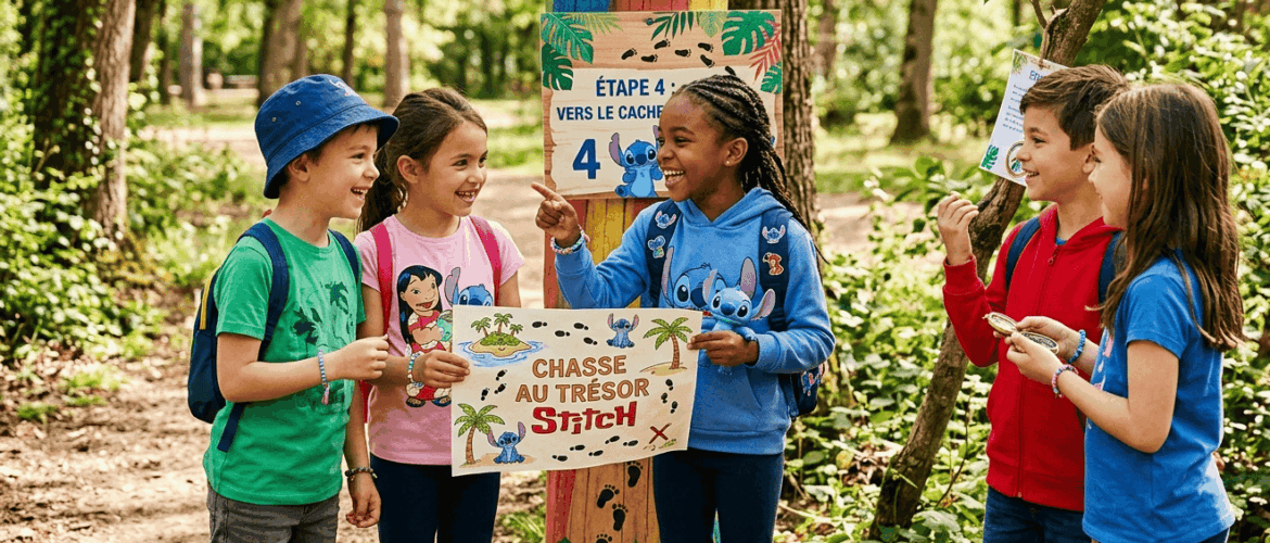 Organiser une chasse au trésor Stitch à imprimer : étapes et astuces à suivre