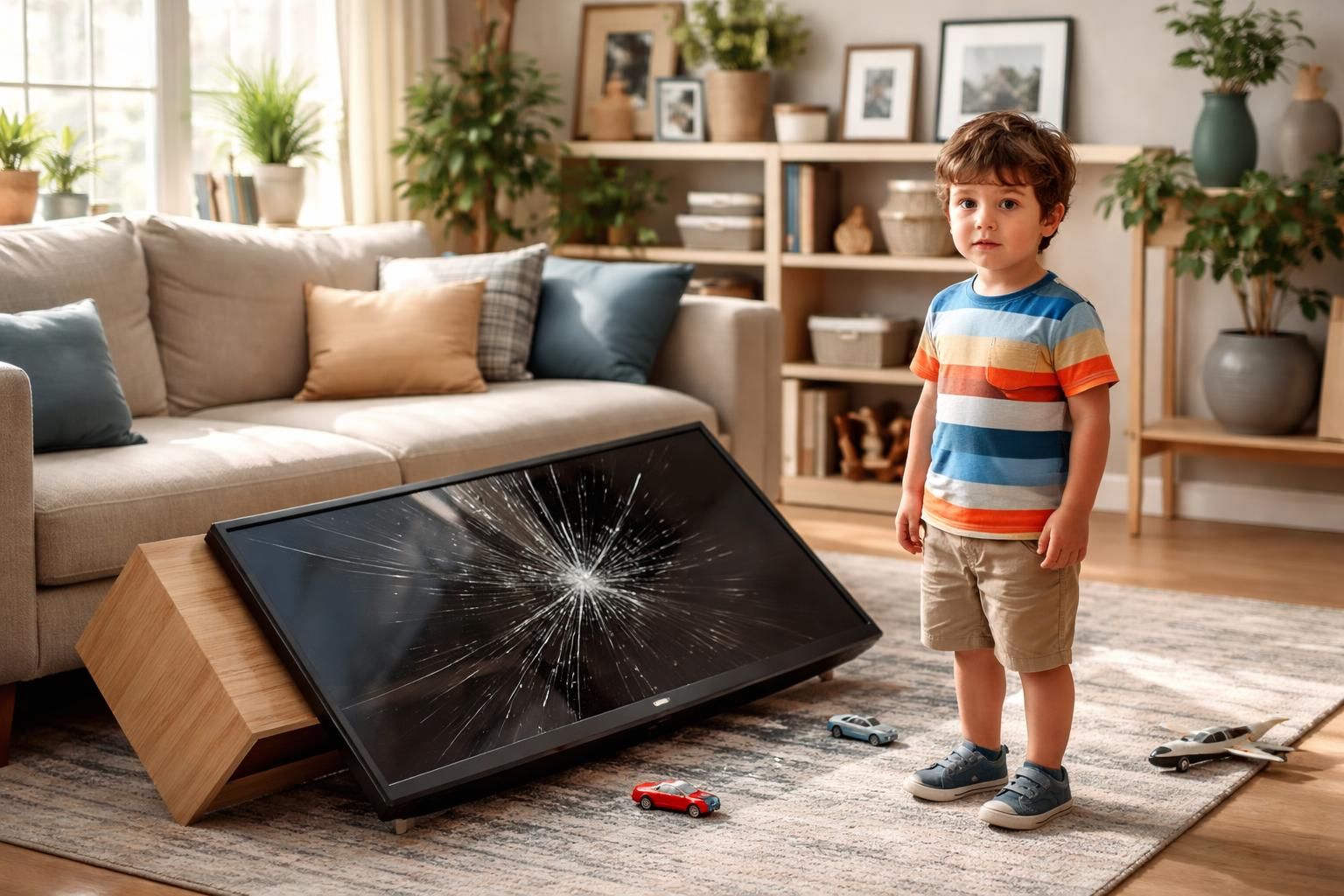 découvrez si votre assurance habitation couvre les dommages causés à une télévision par votre enfant et quelles démarches suivre pour une prise en charge optimale.