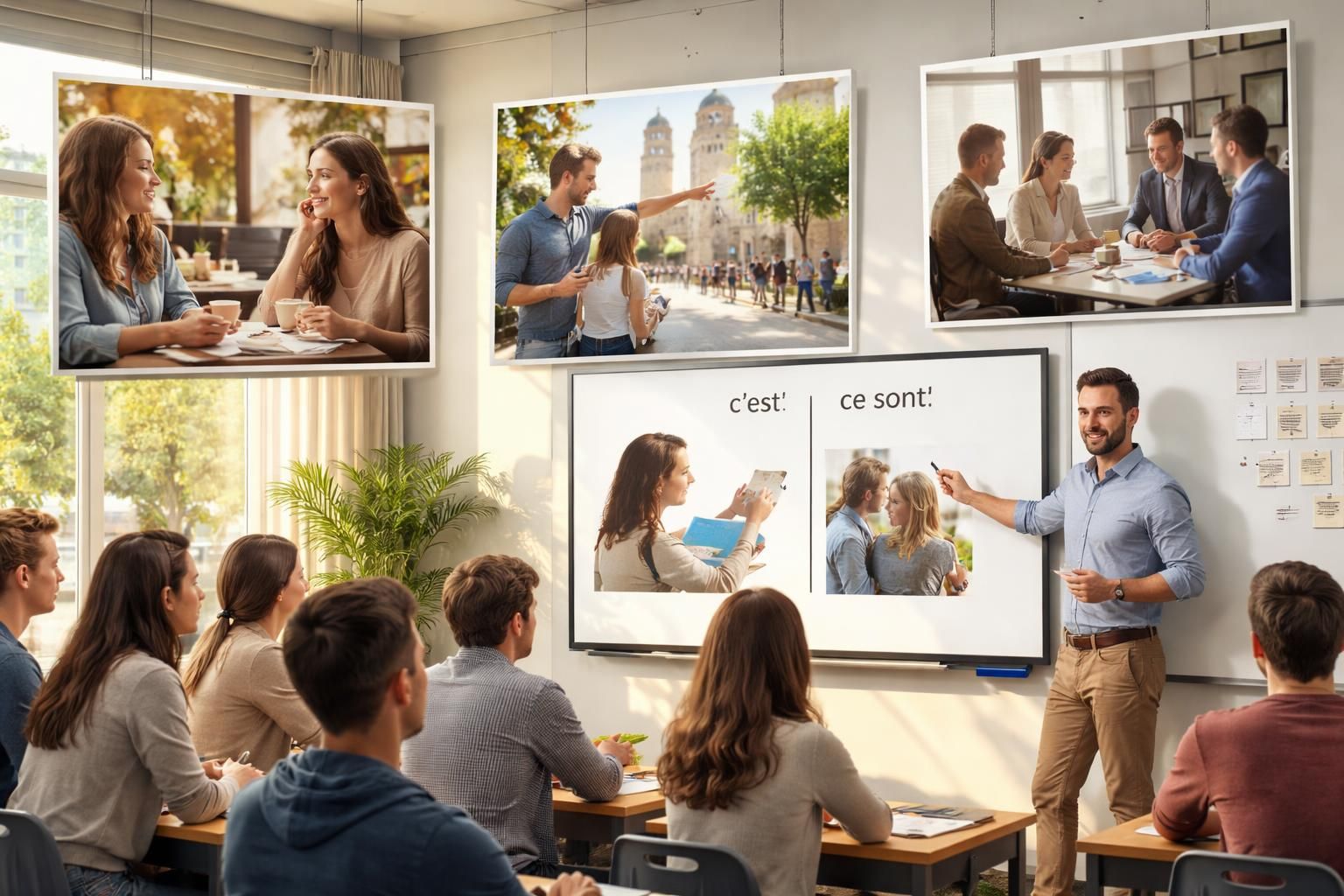 découvrez l'analyse détaillée des usages de 'c'est' et 'ce sont' dans divers contextes pour maîtriser leur emploi en français.