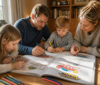 Coloriage de Super Wings : un excellent moyen de passer du temps en famille