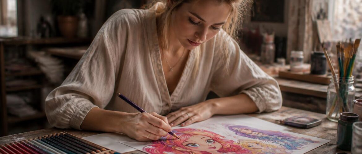 Comment colorier un dessin de lolirock avec brio ?