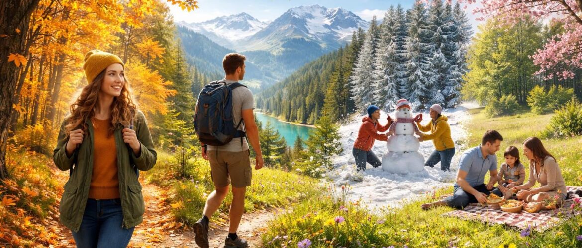 Comment profiter des plaisirs de la nature en toute saison