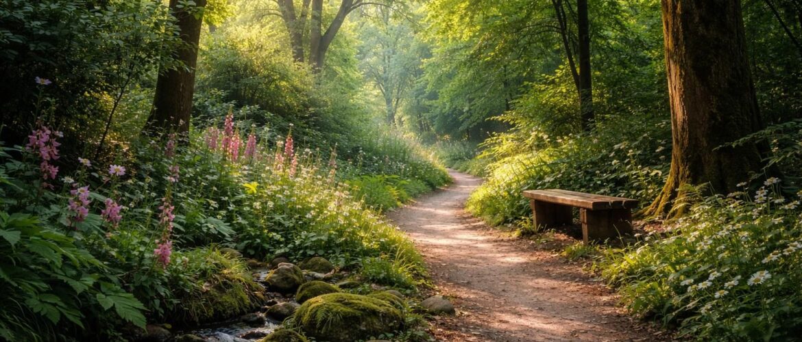 Découvrez les merveilles du parc Henri Barbusse à travers ses sentiers cachés