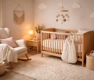 Idées déco pour aménager un cocon cocooning dans la chambre de bébé