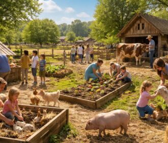 Les activités passionnantes de la ferme pédagogique à Epinal pour toute la famille